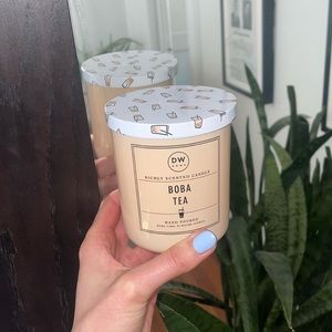 NEW DW Home Boba Tea Richly Scented Candle 9.3oz ~33 Hours Burn Time